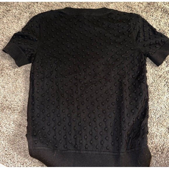 Loft black pattern top - Picture 4 of 4